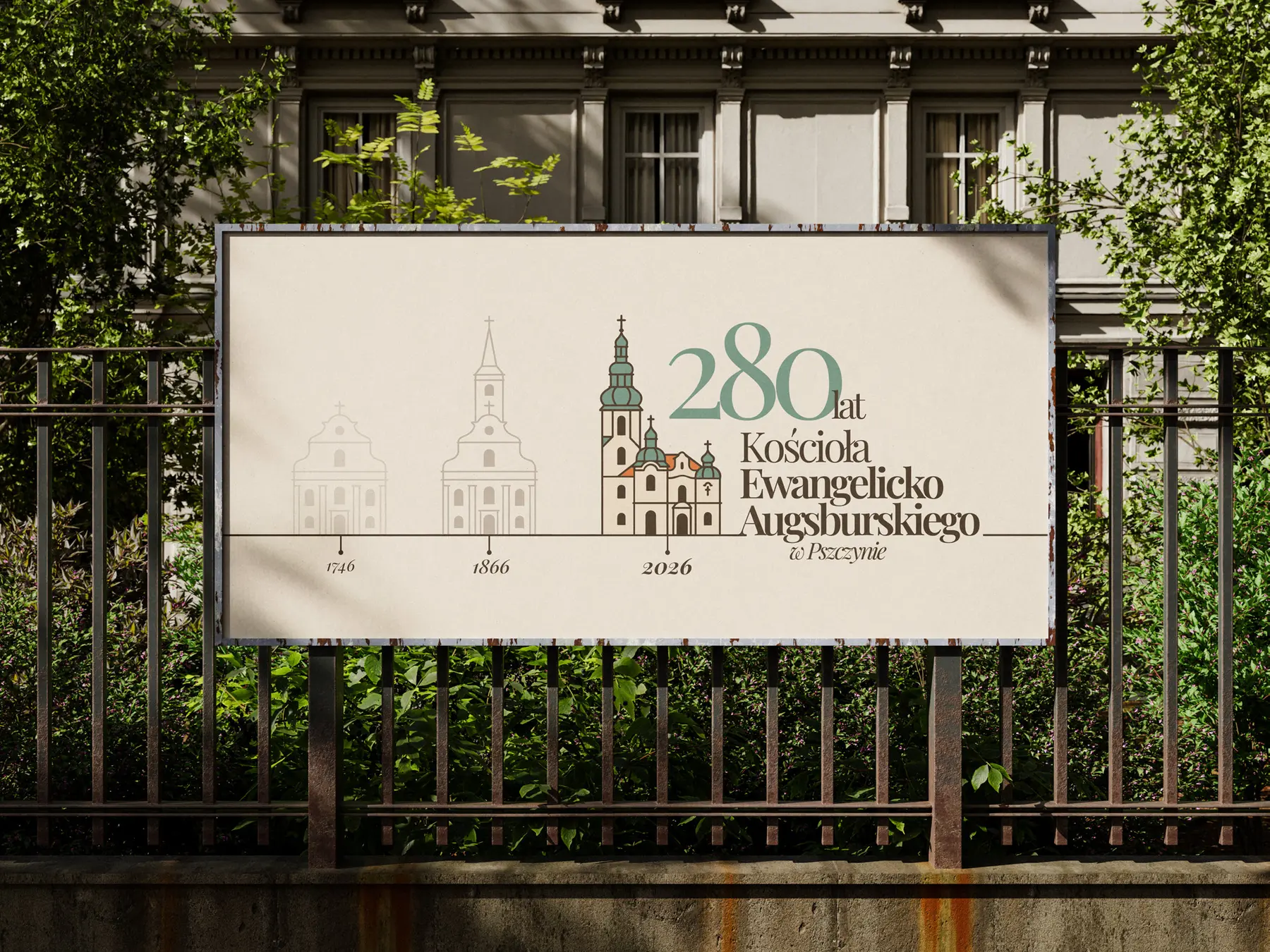 Projekt 280 lat Kościoła Ewangelickiego