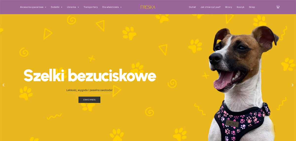 Podgląd strony freskashop.pl